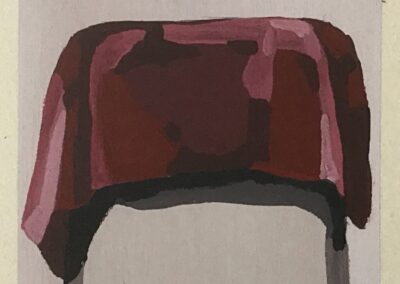 "Towel", 2020, Acrylics, 8,5x11,5cm